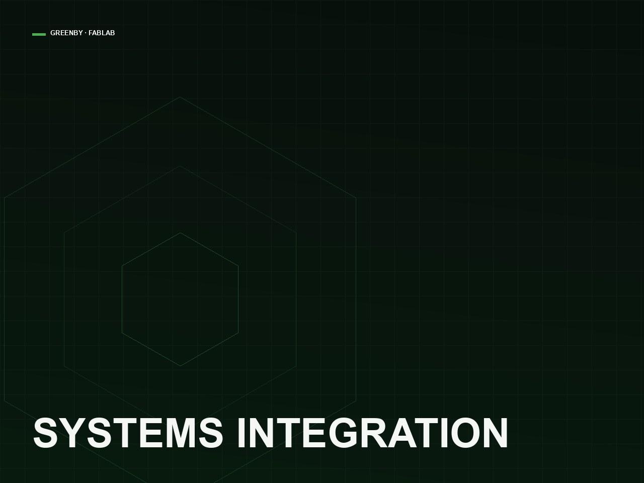 Software & Systems Integration